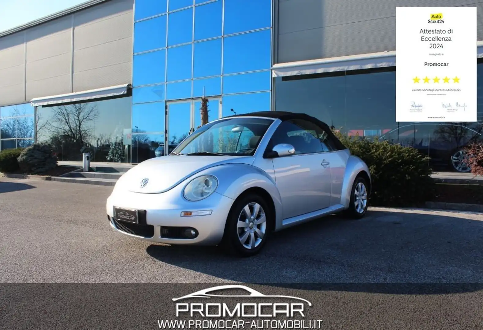 Volkswagen New Beetle 1.9 TDI 105CV CABRIO Argent - 1
