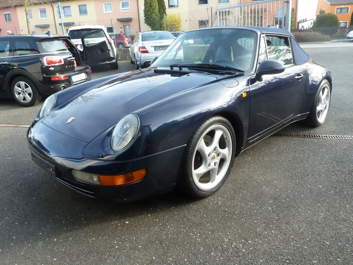 Porsche 993 Carrera Cabriolet Mavi - 1