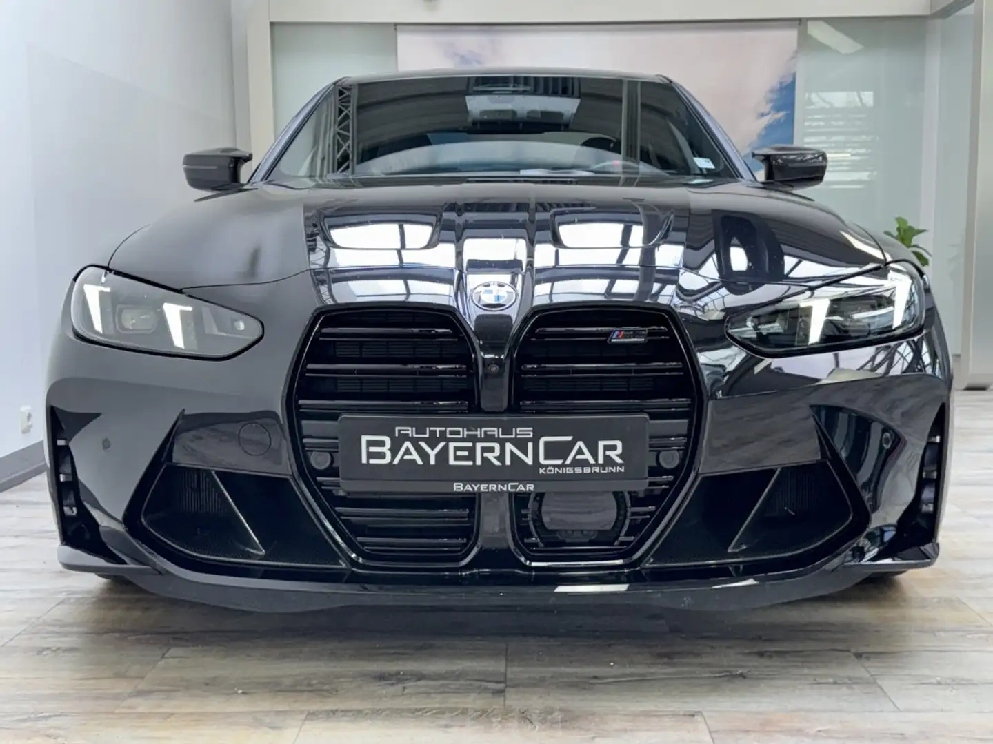 BMW M3 Comp. xDr. Driver CarbonExt. Sitzlüft. ACC 360° Schwarz - 2