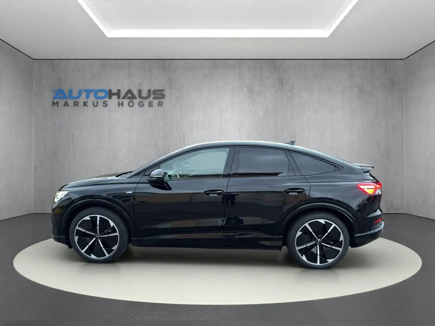 Audi Q4 e-tron 50 Sportback S-line Quattro+AHK+SONOS+5J-GARANTIE+ Negro - 2
