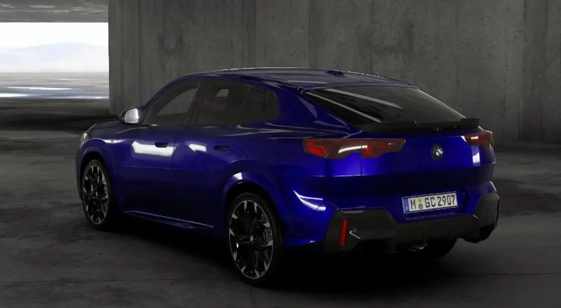 BMW X2 M 35i xDrive   M Sportpaket Bleu - 2