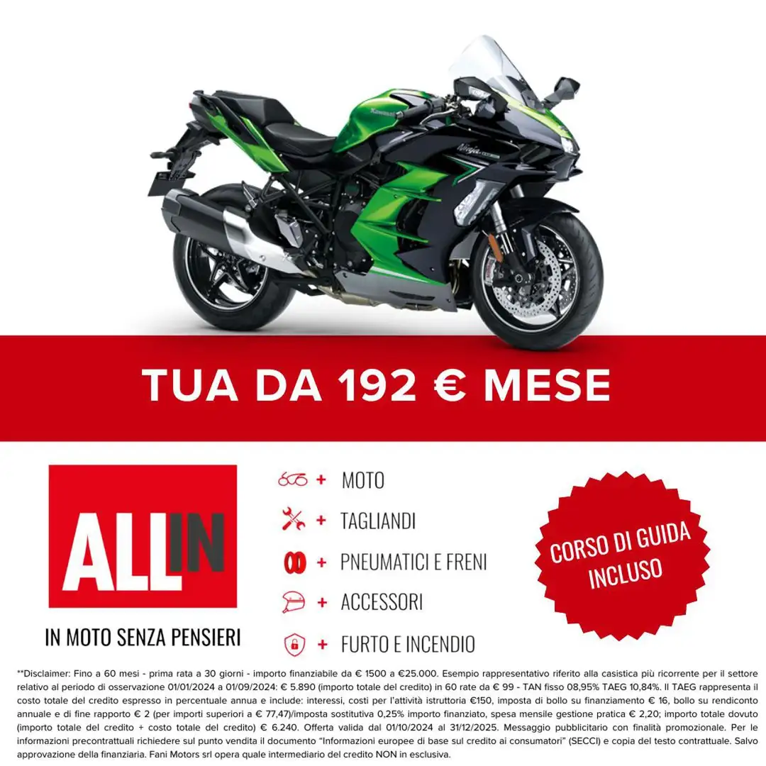 Kawasaki Ninja H2 KM 0 Verde - 2