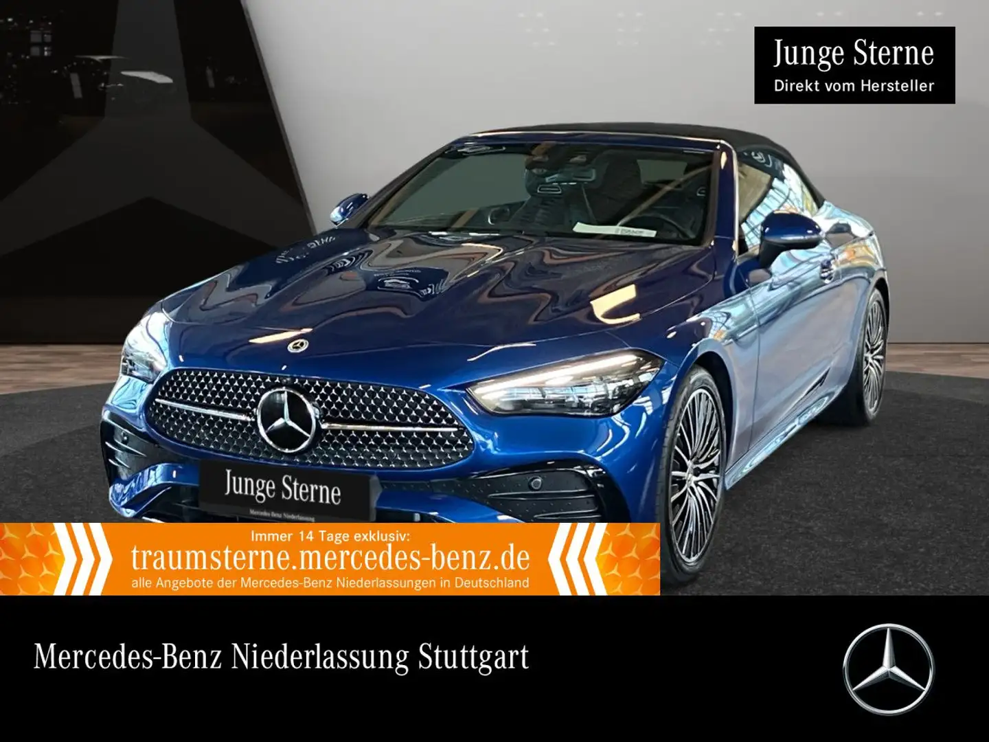 Mercedes-Benz CLE 300 4M AMG+360+BURMESTER+KEYLESS+9G Blau - 1