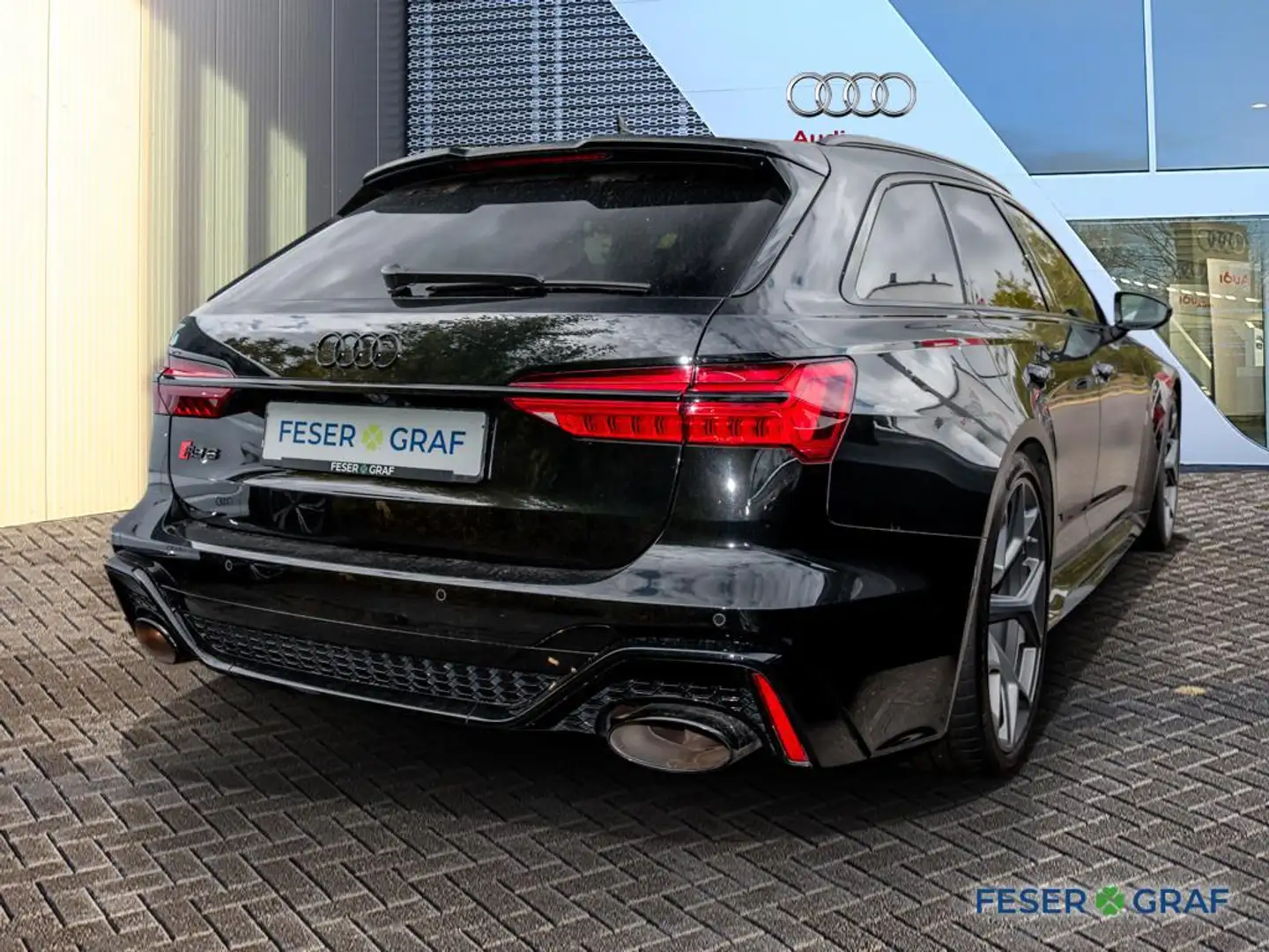 Audi RS6 Avant PERFORMANCE B&O/Pano/Assis-P+/NP173905 Schwarz - 2