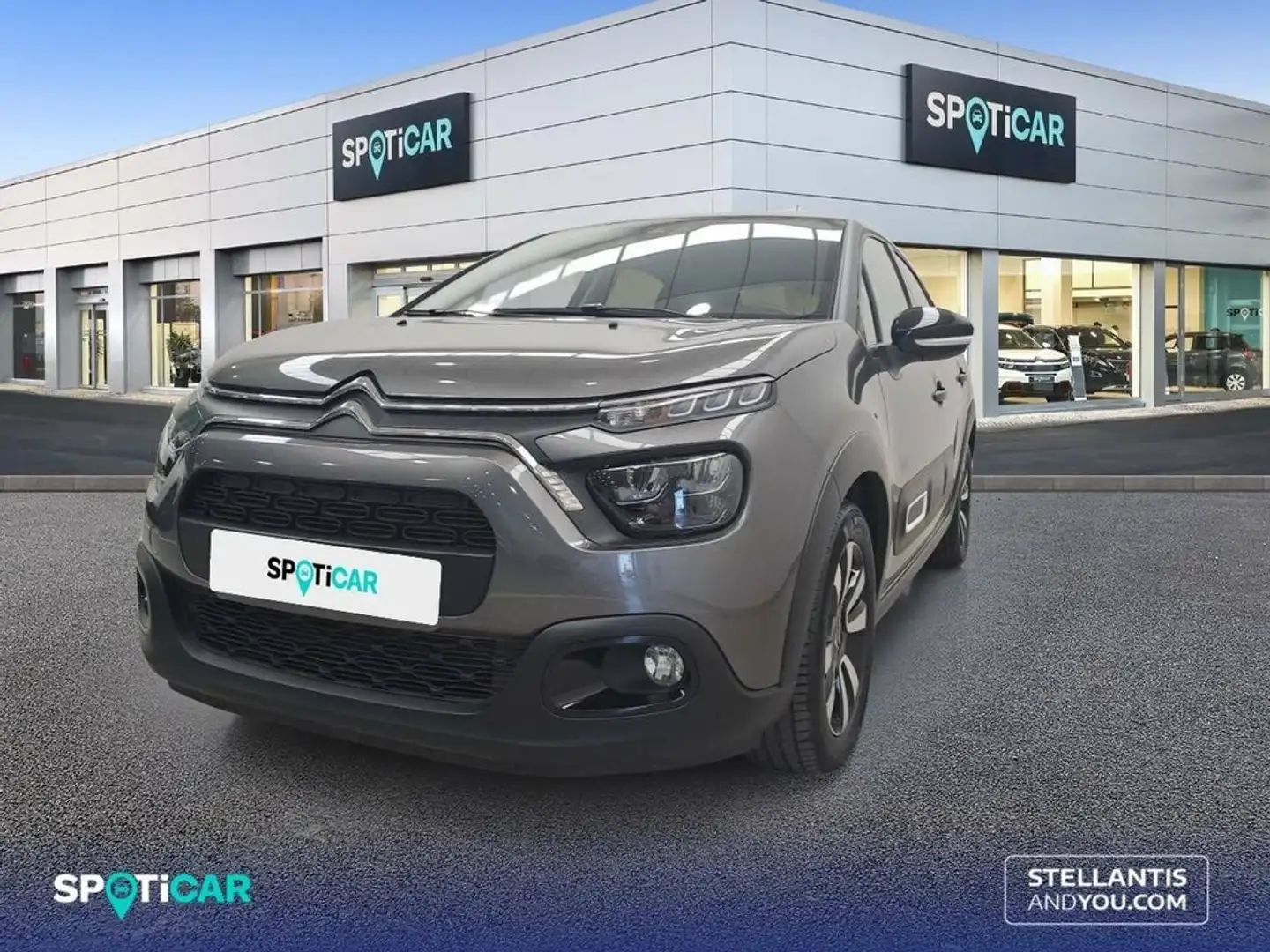 Citroen C3 PureTech 81KW (110CV) Max Gris - 1