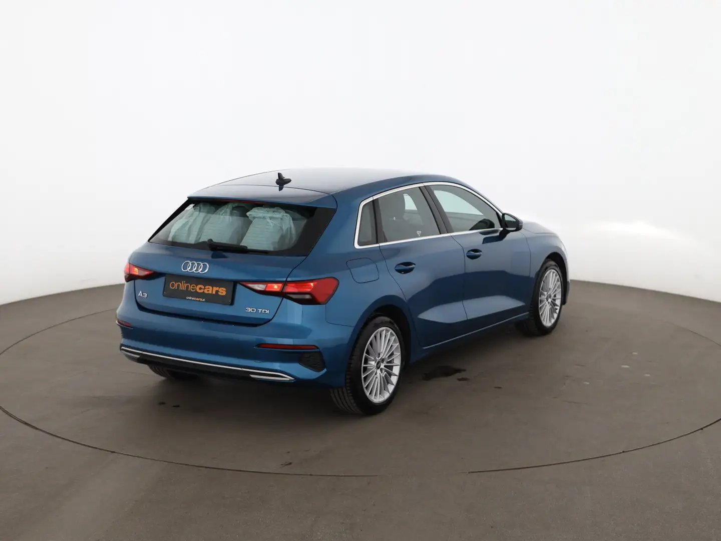 Audi A3 SB 30 TDI advanced Aut LED NAVI SITZHZG TEMP Blau - 2