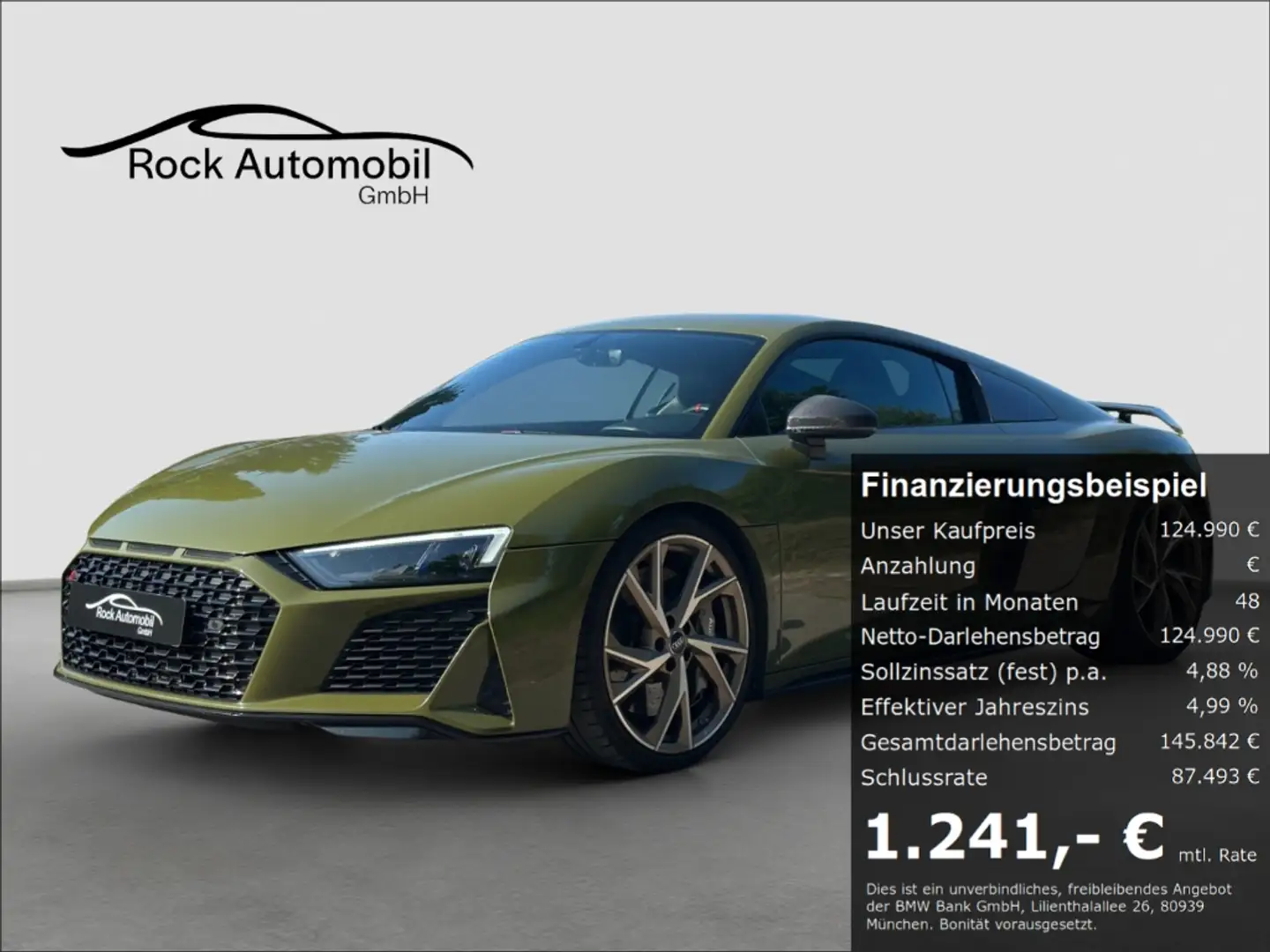 Audi R8 Coupe 5.2 FSI quattro performance B&O Keramik Gris - 1