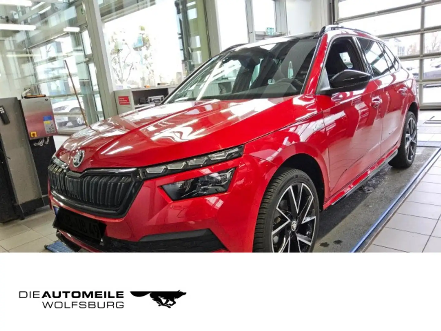 Skoda Kamiq 1.5 TSI DSG Monte Carlo AHK/Pano/LED Rot - 1