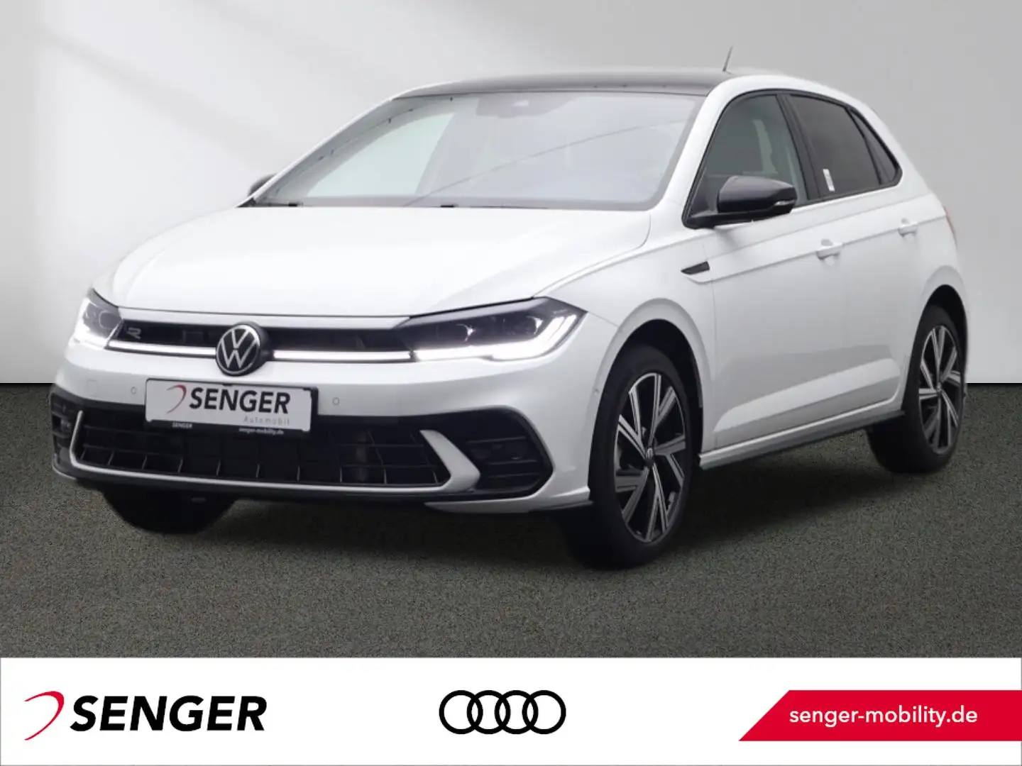 Volkswagen Polo R-Line 1,0 l TSI Panorama Navi Matrix-LED Blanco - 1