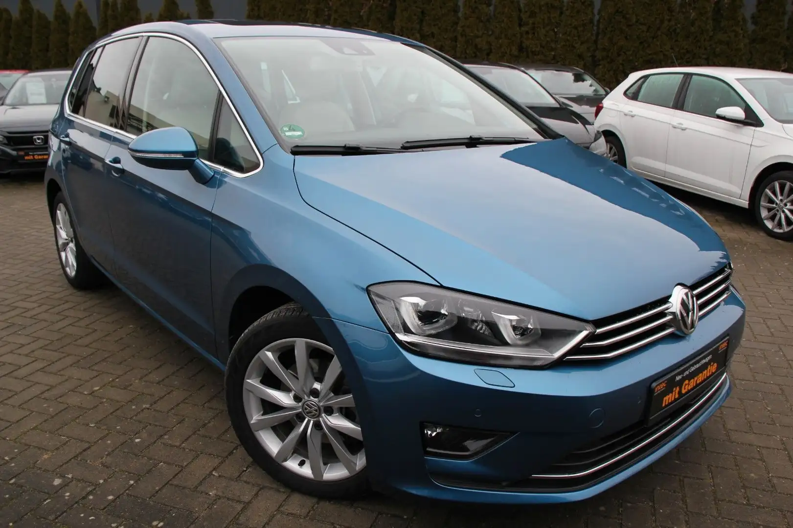 Volkswagen Golf Sportsvan VII Highline DSG Vollausstattung Blau - 1