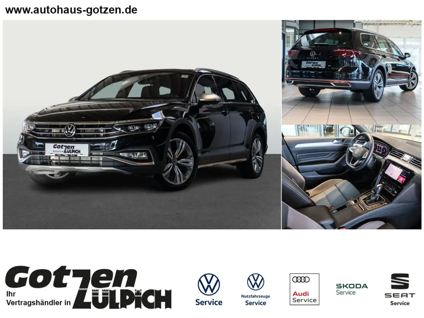 Volkswagen Passat Alltrack Passat Variant Alltrack 4Motion 2,0TDI Q.DRIVE LED Schwarz - 1