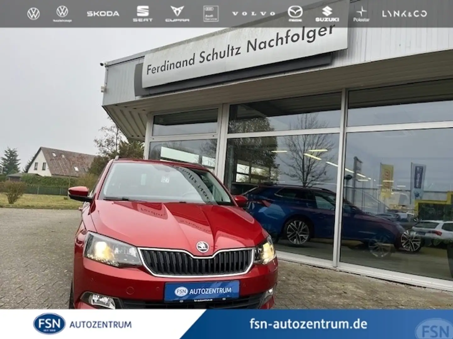 Skoda Fabia Combi 1.2l TSI Style Climatronic GRA Sitzhzg.Keyl Rood - 1