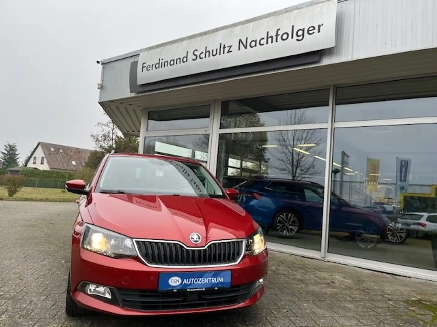Skoda Fabia Combi 1.2l TSI Style Climatronic GRA Sitzhzg.Keyl Rood - 2