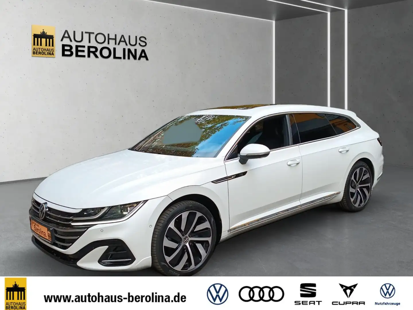 Volkswagen Arteon 1.4 eTSI R-Line DSG *STDH* Weiß - 2