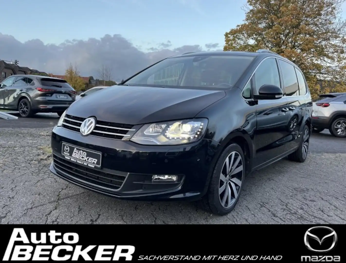 Volkswagen Sharan | Panoramadach | AHK | elektr. Türen+Heckkl. Schwarz - 1