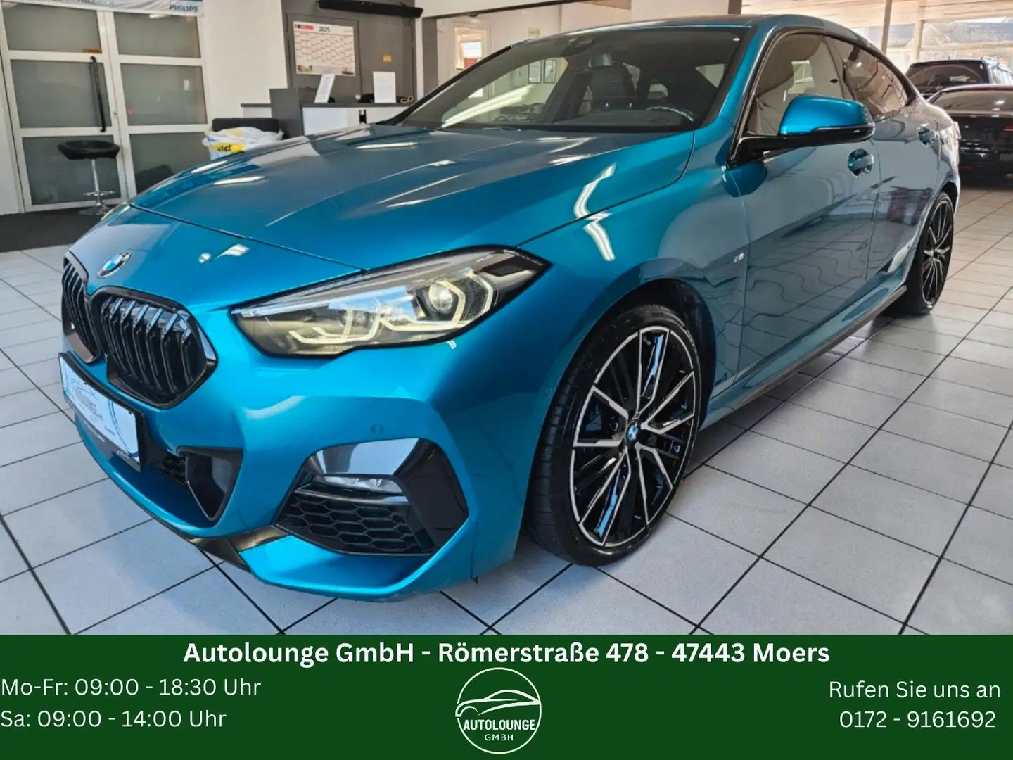 BMW 218 i M Sport Gran Coupe *1te Hand*Kamera*Navi* Bleu - 1