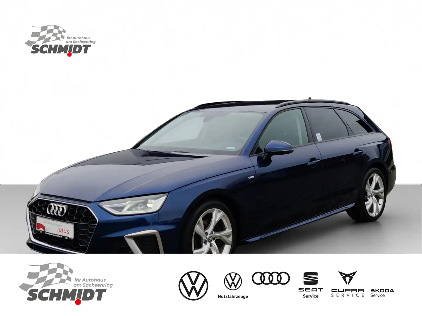 Audi A4 Avant 35 TDI S tronic S Line TourPaket MMI Blau - 1