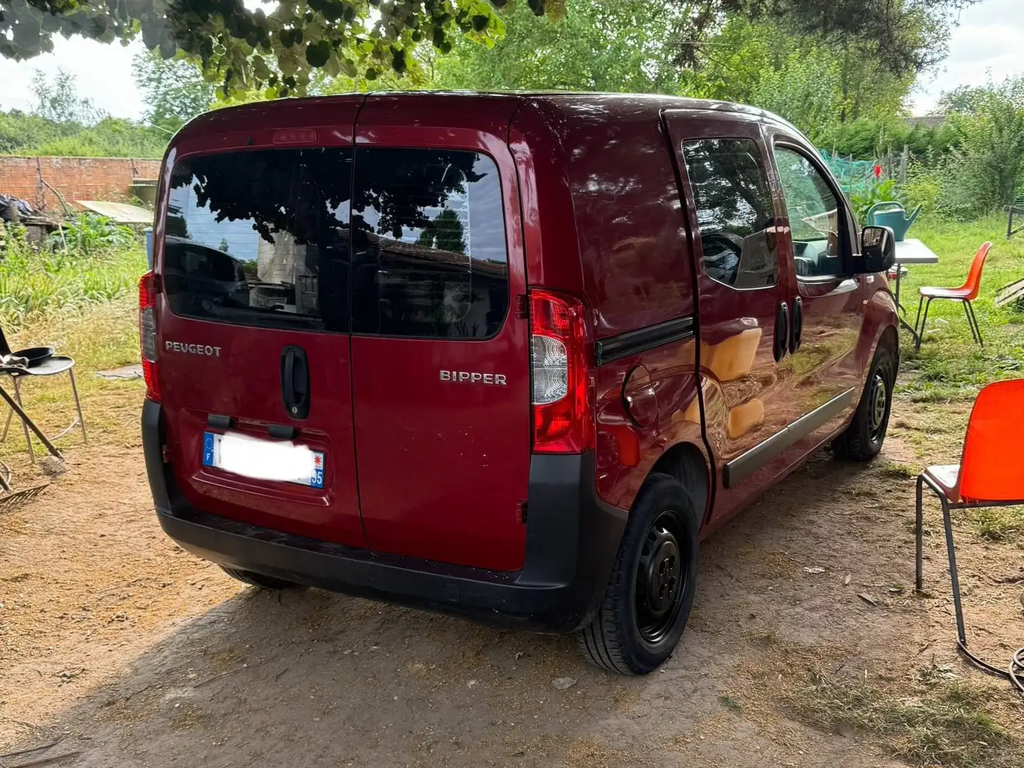 Peugeot Bipper BIPPER 117 L1 1.4 HDI 70 BLUE LION STANDARD Rouge - 2