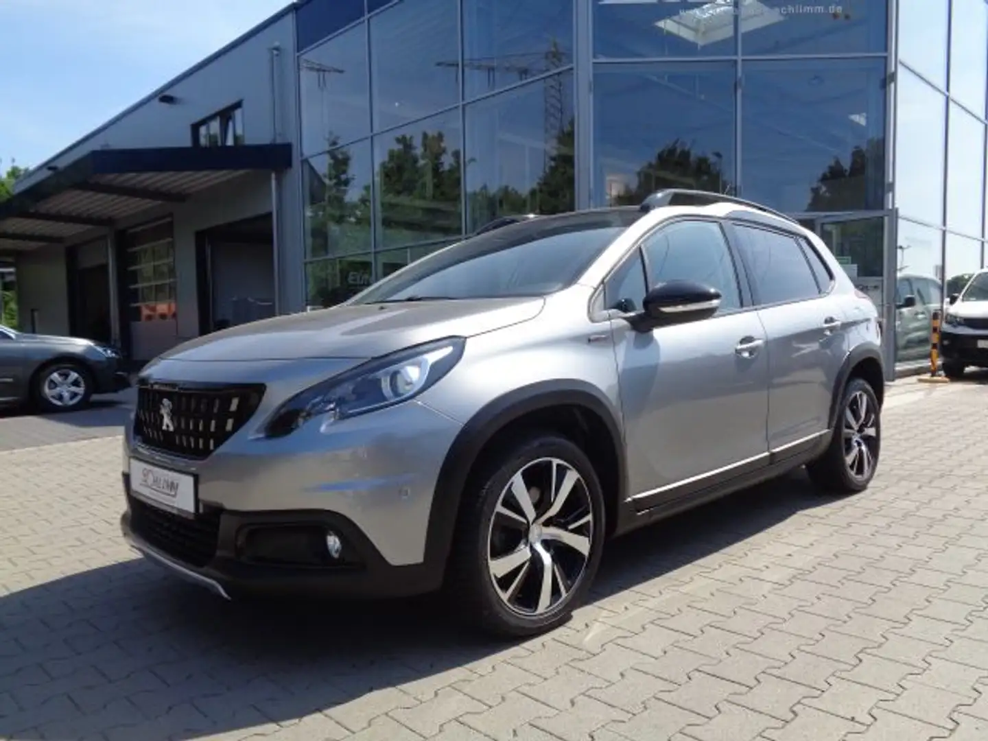 Peugeot 2008 PureTech 110 EAT6 GT-Line *Navi /Pano / SH* Gris - 1