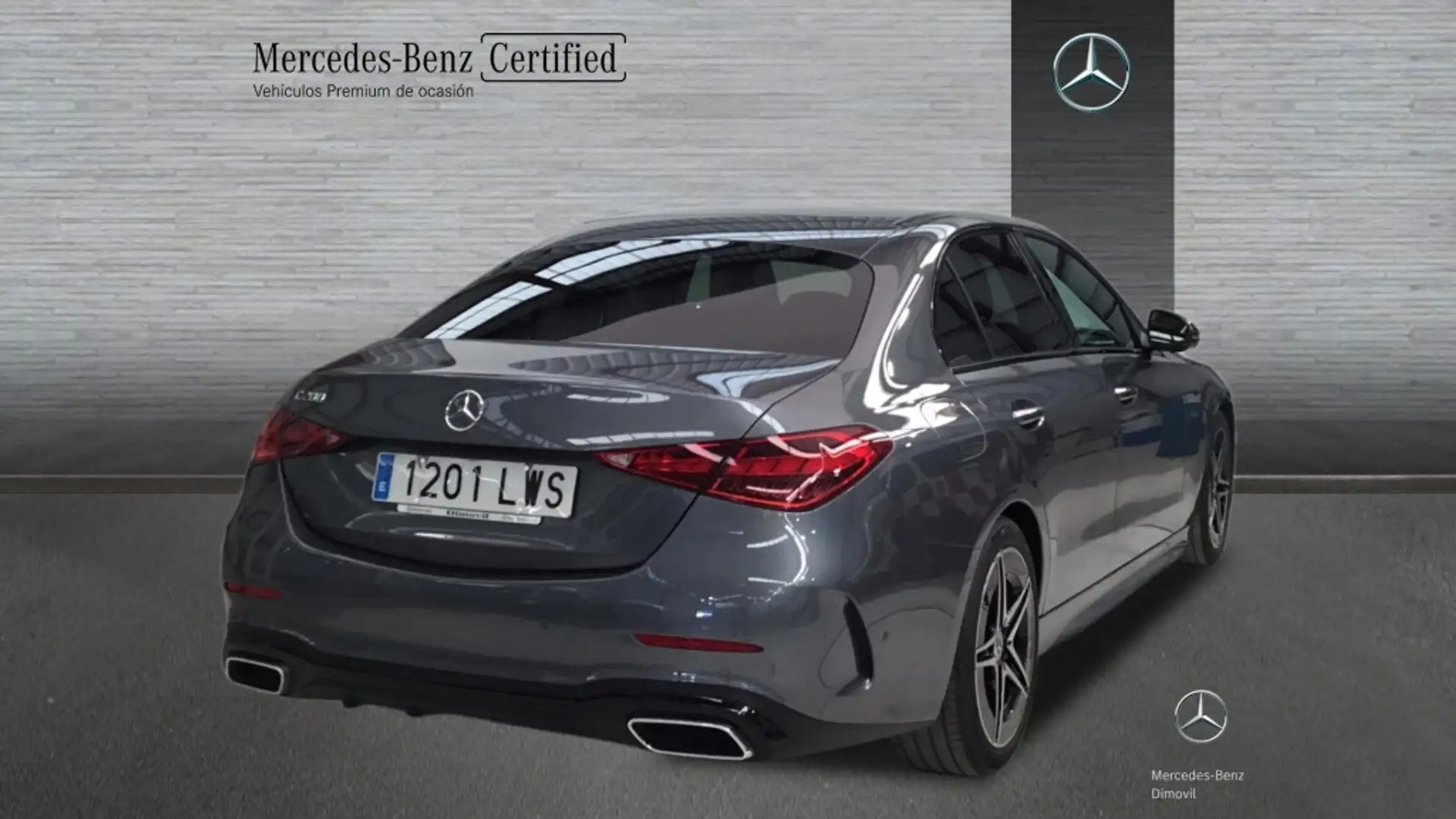 Mercedes-Benz C 200 -CLASS AMG LINE Gris - 2