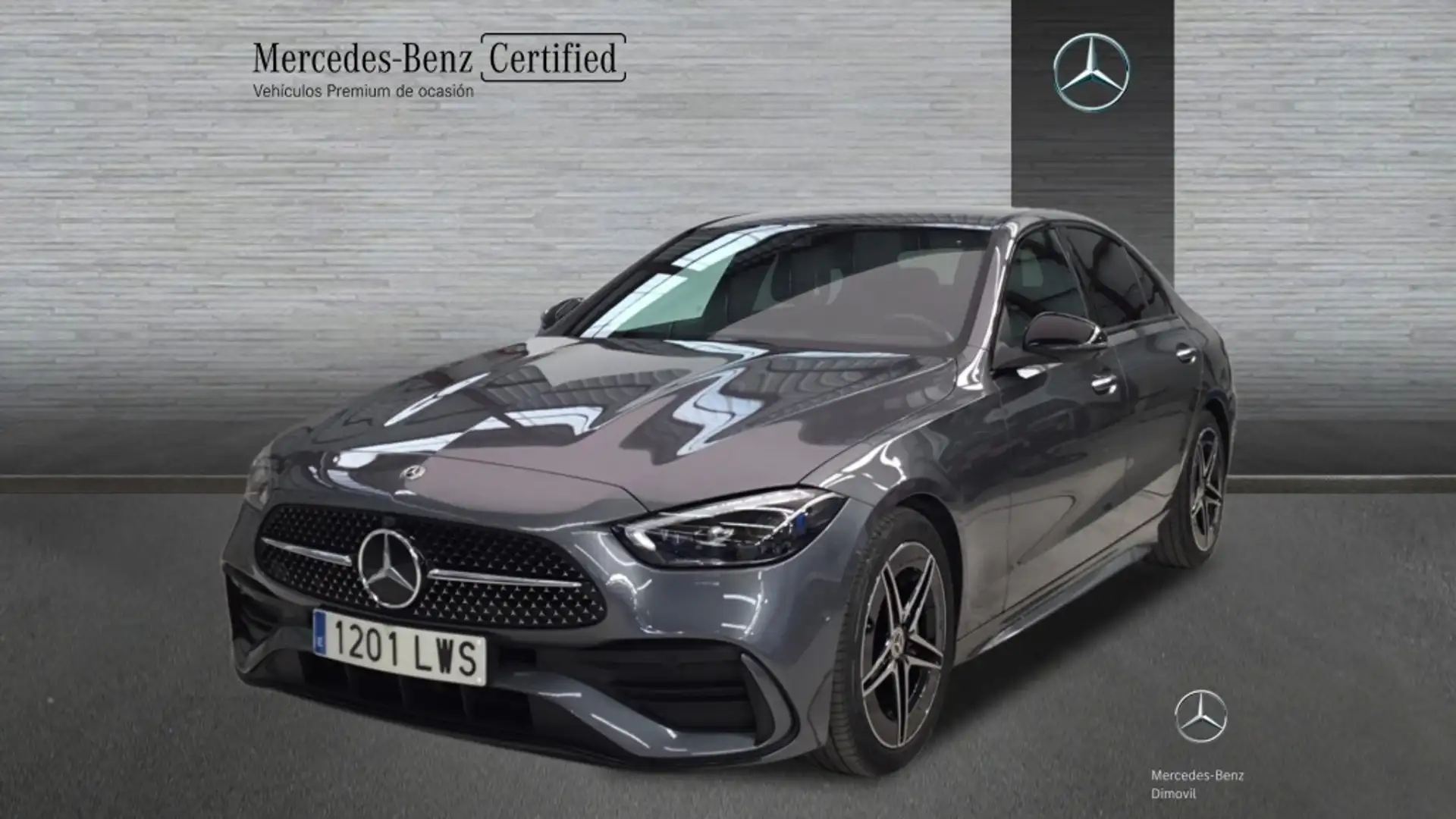 Mercedes-Benz C 200 -CLASS AMG LINE Gris - 1