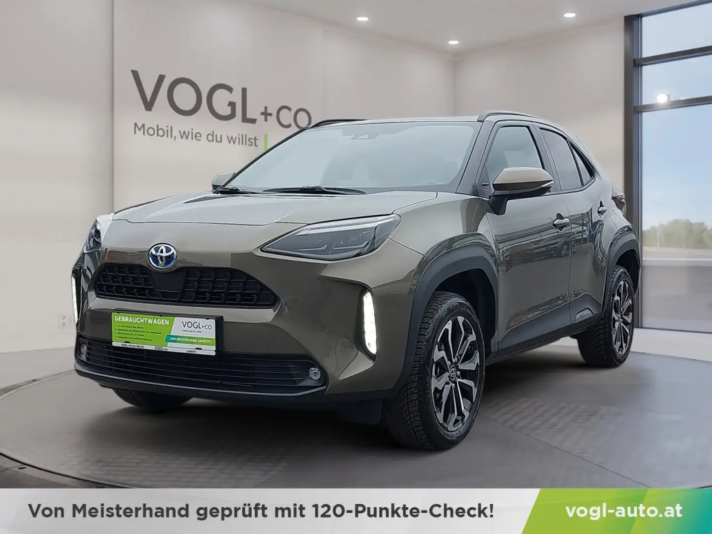 Toyota Yaris Cross Hybrid Allrad 1,5 VVT-i Hybrid AWD Active Drive A Grau - 1