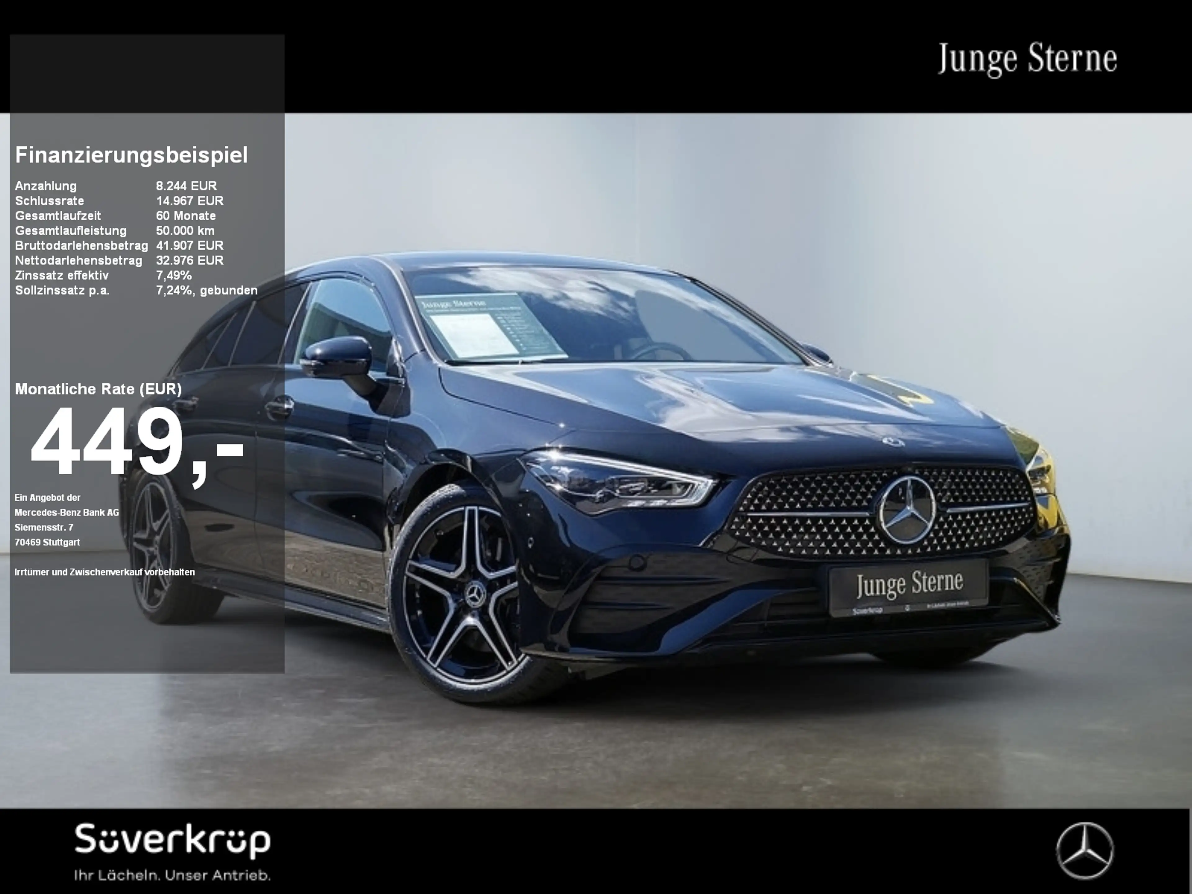 Mercedes-Benz CLA 220 d SB AMG Night Multibeam Pano Standhz360