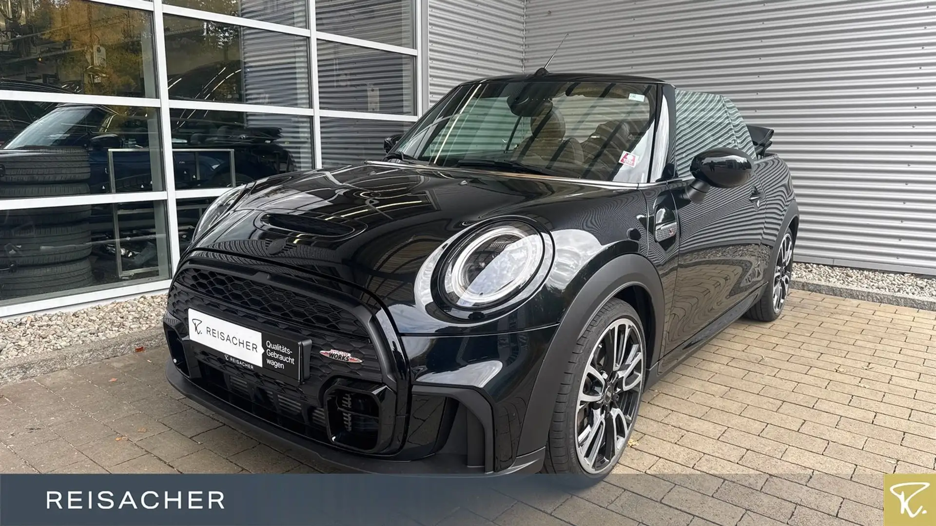 MINI Cooper S Cabrio JCW Navi DAB LED Tempo 18"LM Schwarz - 1