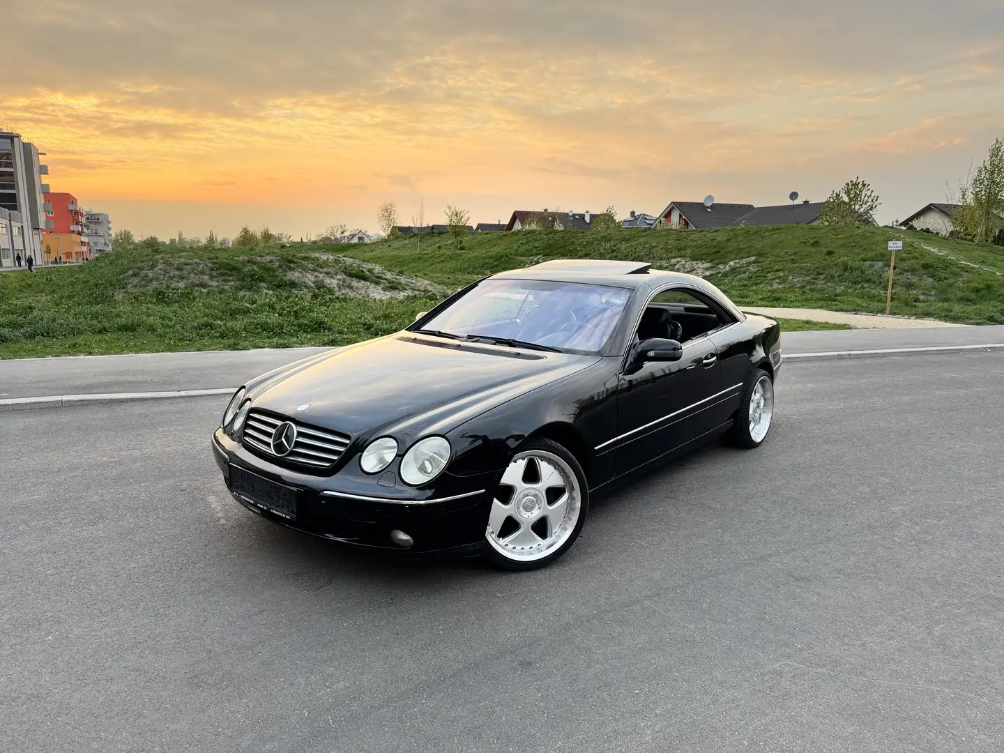 Mercedes-Benz CL 500 V8 Memory sitze/Bose Sound/Schiebedach (Neue Picke Schwarz - 2