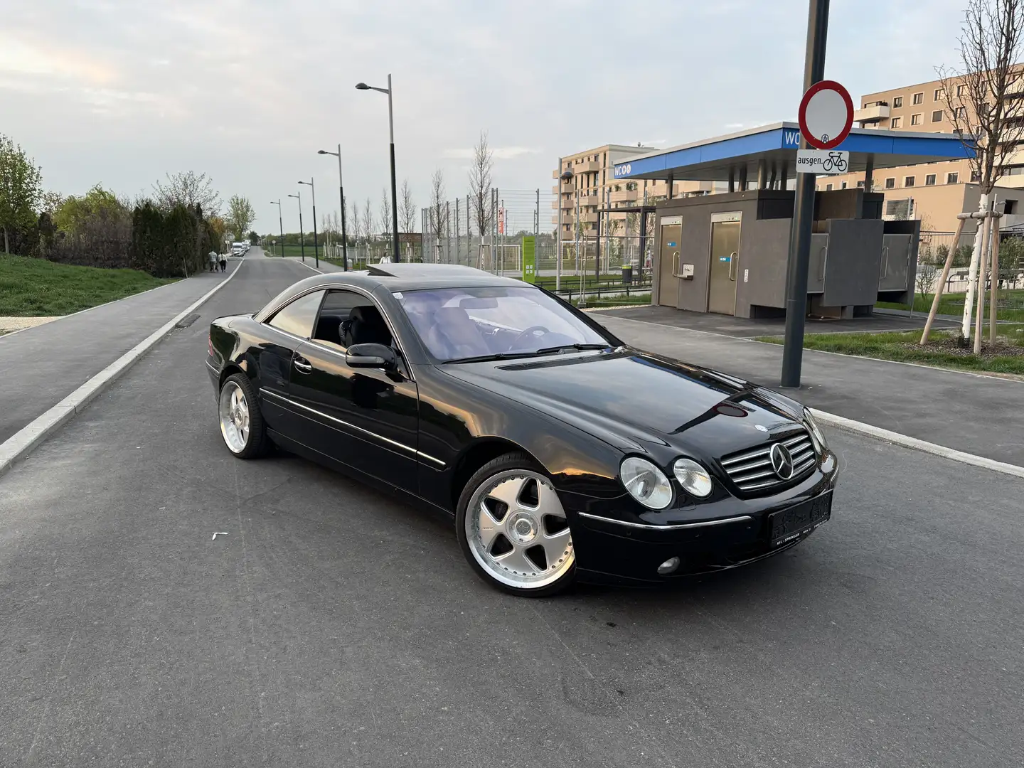 Mercedes-Benz CL 500 V8 Memory sitze/Bose Sound/Schiebedach (Neue Picke Schwarz - 1
