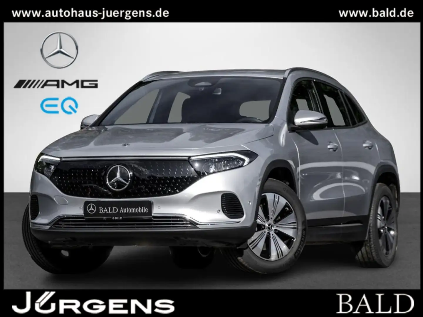 Mercedes-Benz EQA 350 4M Progressive/LED/Totw/Kamera/Shz/Ambi Silber - 1