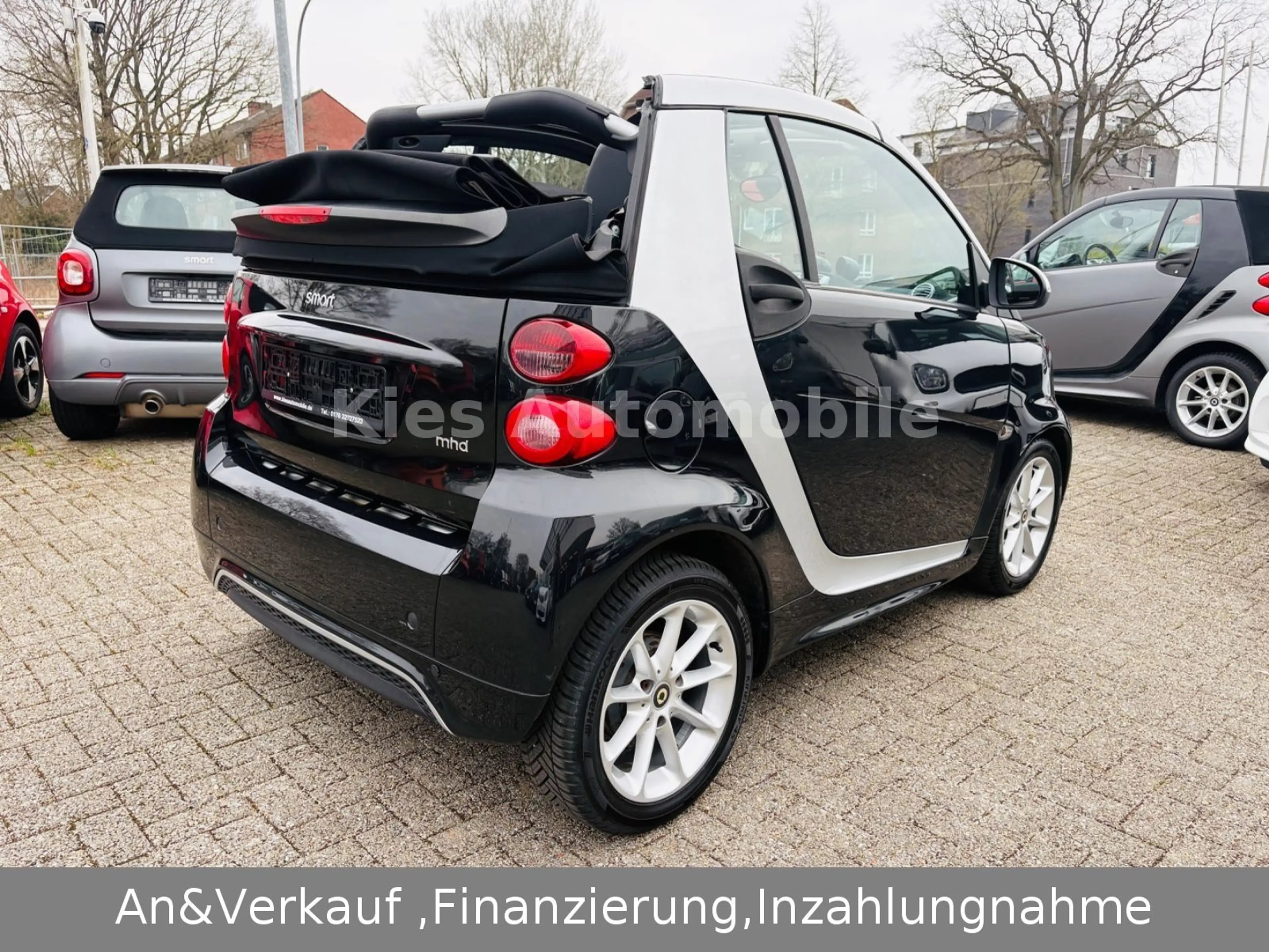 smart forTwo Cabrio Passion AUTOM/SERVO/SITZH/NAVI/TÜV — photo 3