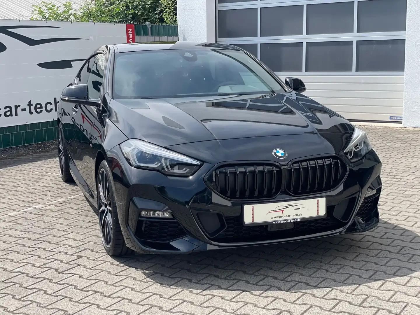 BMW 218i Gran Coupé|M-Sport|Navi|HiFi|ALU19"|LED| Schwarz - 2