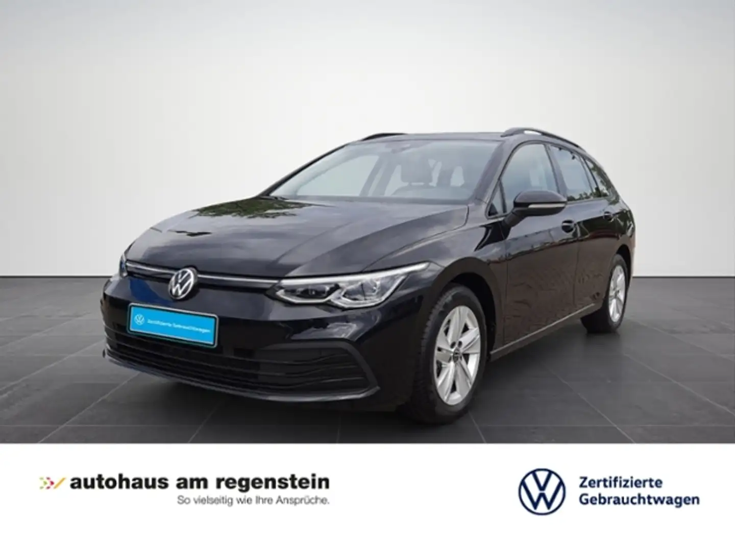 Volkswagen Golf Variant VIII Variant 1.5 eTSI Life LED+/Navi/ACC/App Schwarz - 1