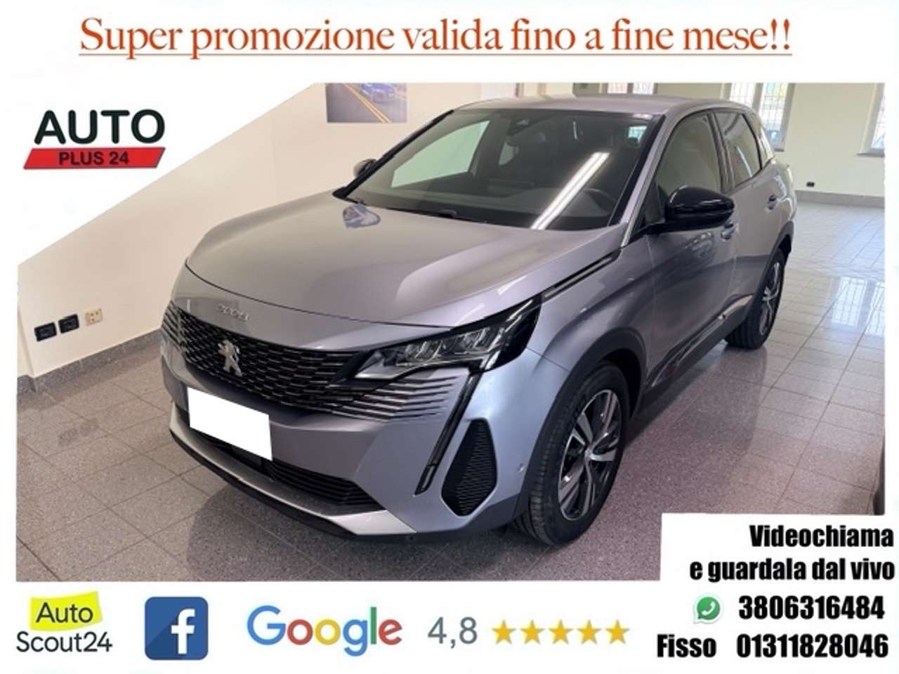 Peugeot 3008 Pure tech S&S Allure SCONTO "PROMO PLUS"