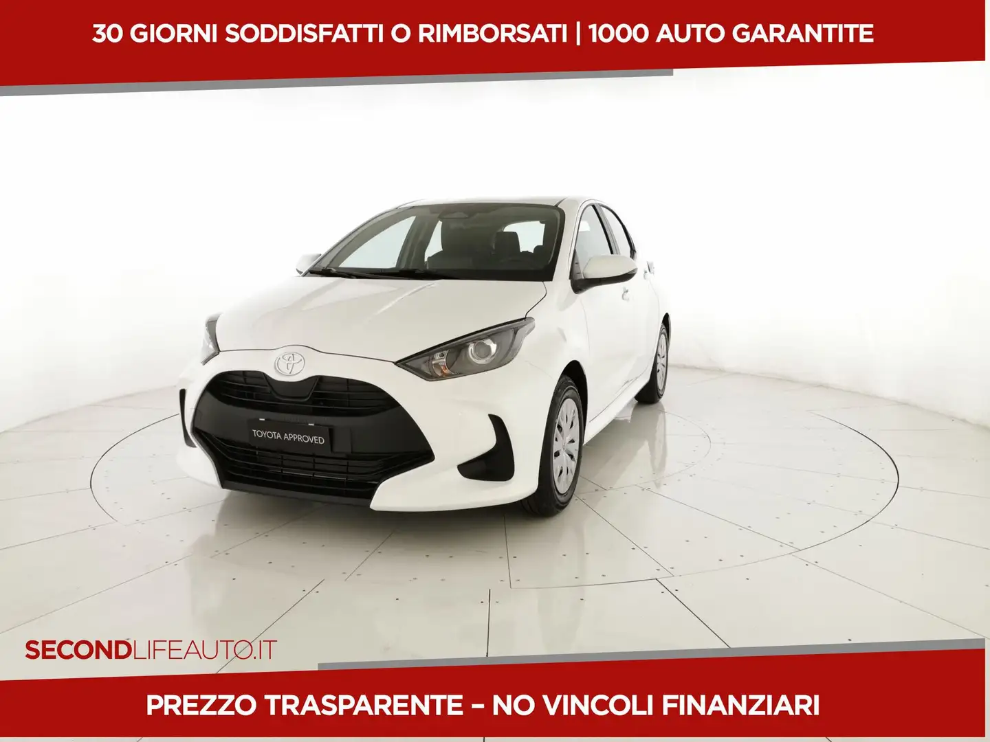 Toyota Yaris 1.5h Active Bianco - 1