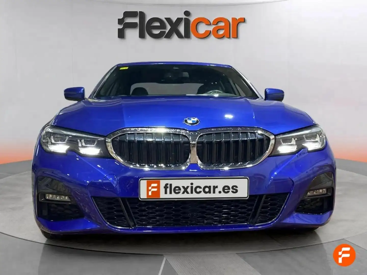 BMW 320 320d Auto. Bleu - 2