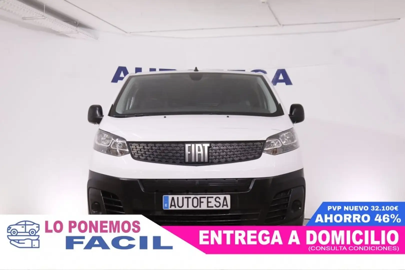 Fiat Scudo 1.5 HDI 100CV L2 5P # IVA DEDUCIBLE, PARKTRO Blanco - 2
