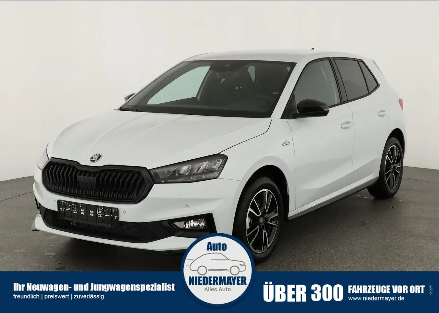 Skoda Fabia 1.0 TSI DSG Monte Carlo, Kamera, Winter, 4-J Garan Fehér - 1