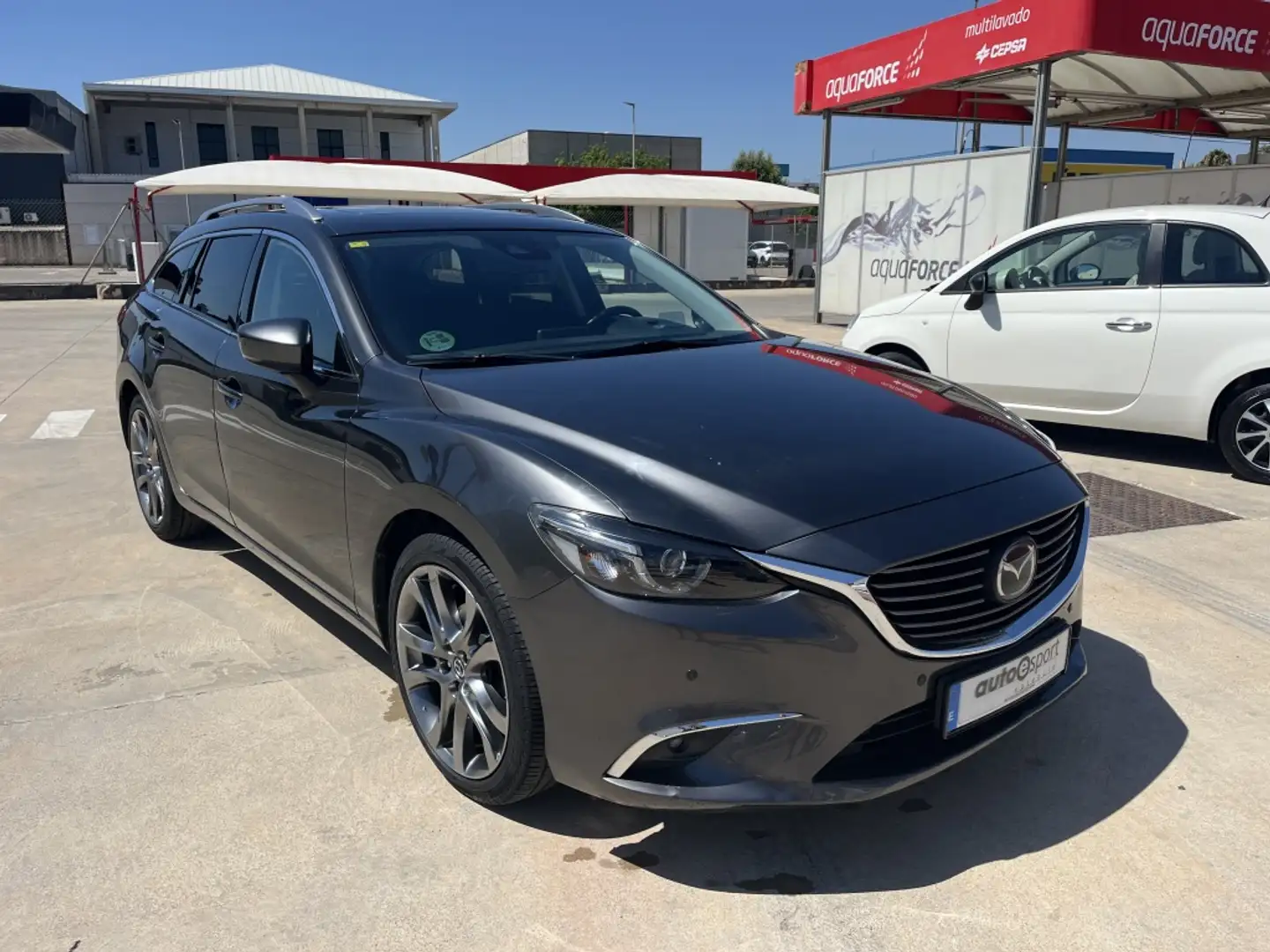 Mazda 6 M6 W. 2.2DE Lux.+Prem.Black+Travel+SR(Navi)Aut. 12 Gris - 2