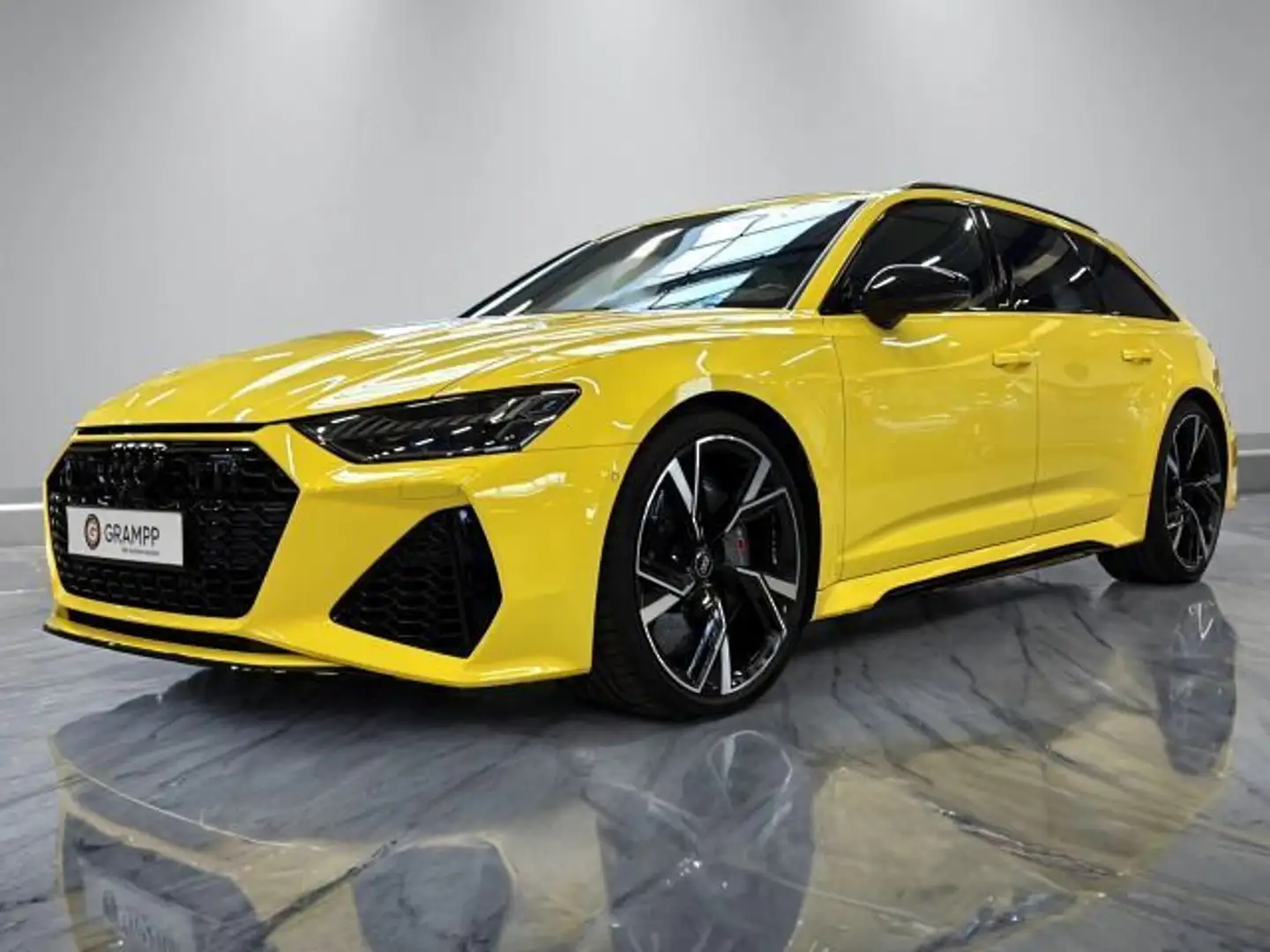 Audi RS6 +KERAMIK+SPORTABGAS+LASER+AHK+KAMERAS Gelb - 2