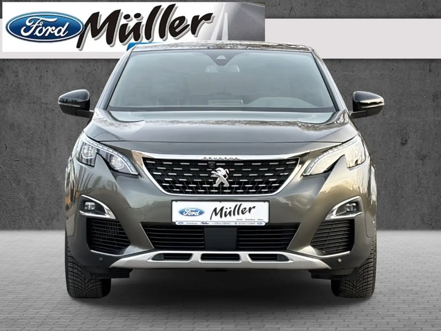 Peugeot 3008 1.5 BlueHDi 130 Allure Automatik LED AHK Grau - 2