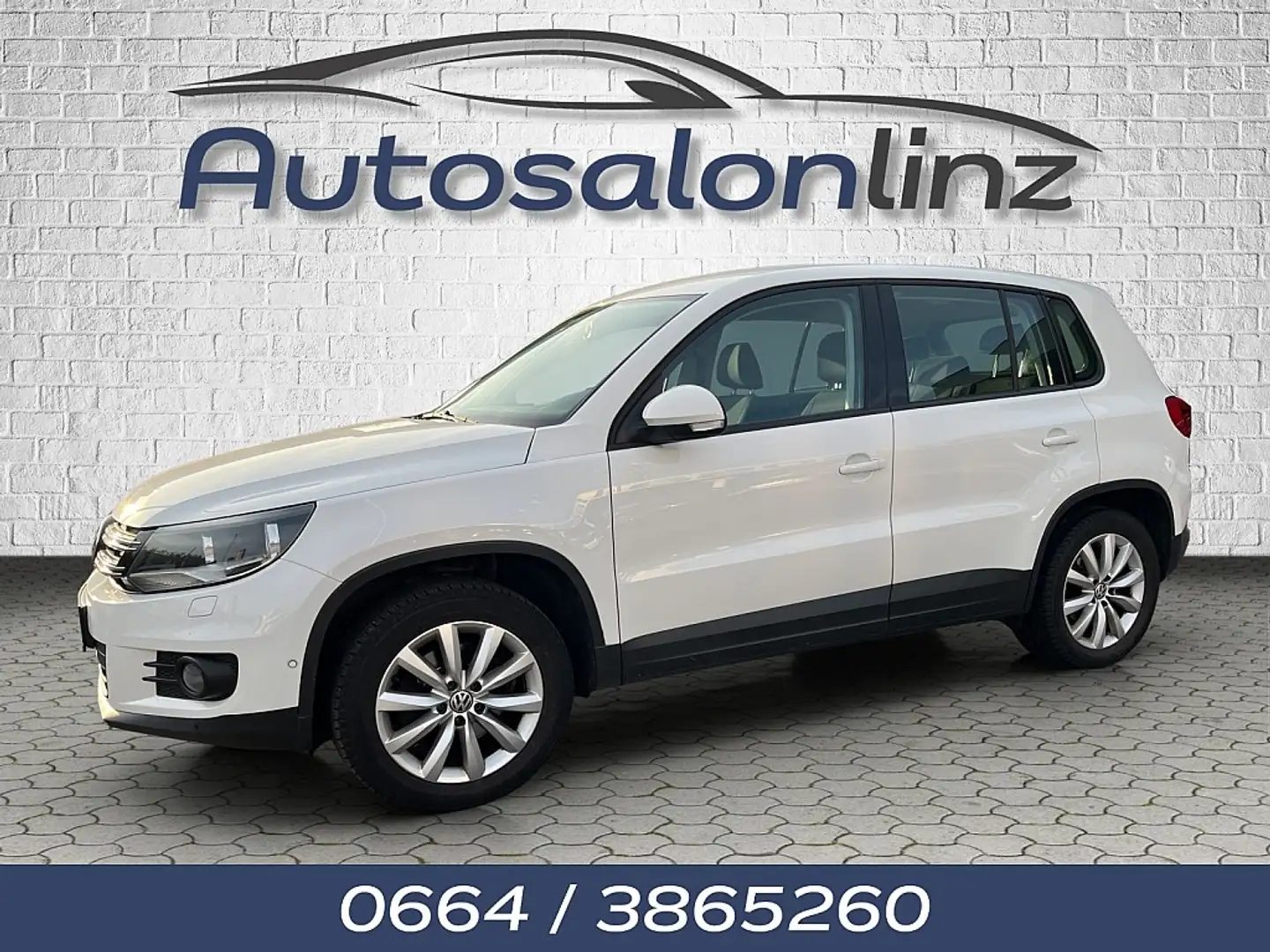 Volkswagen Tiguan 2,0 TDI Trend&Fun BMT DPF Blanc - 1