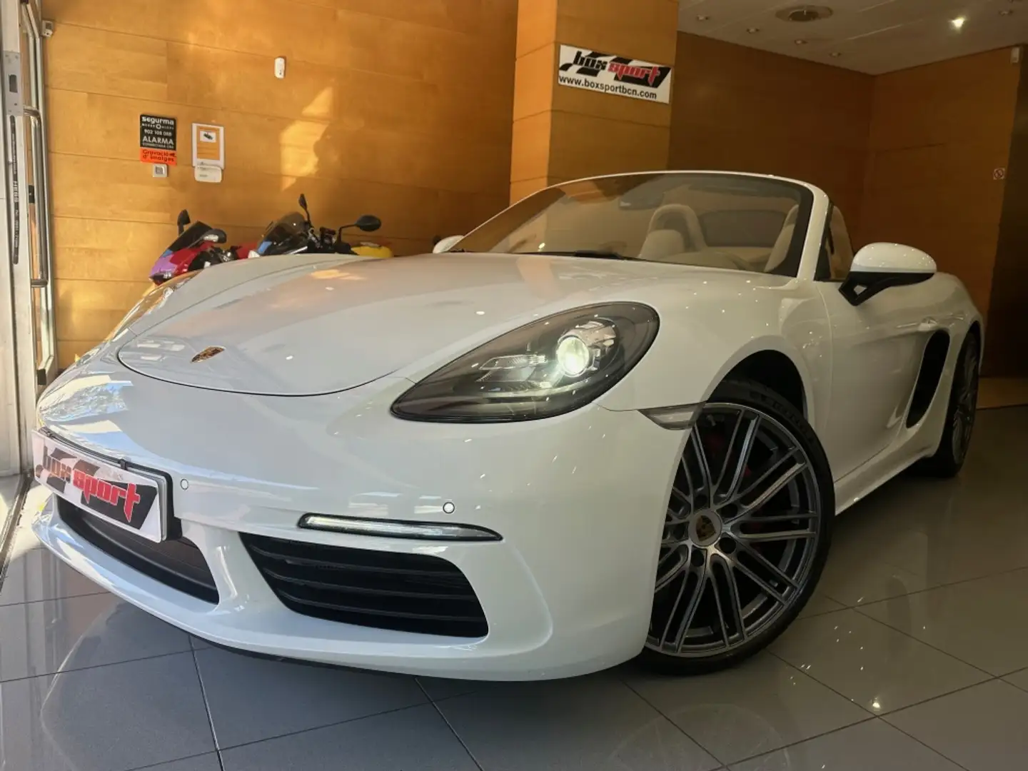 Porsche Boxster S PDK Blanc - 1