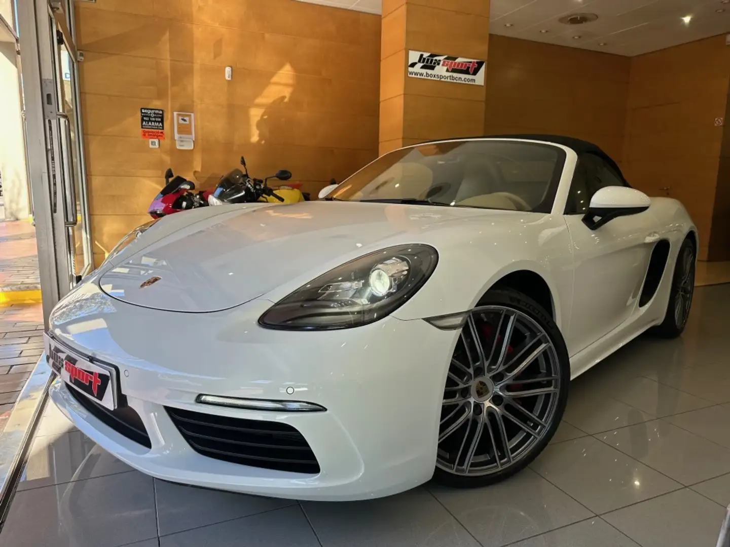Porsche Boxster S PDK Blanc - 2