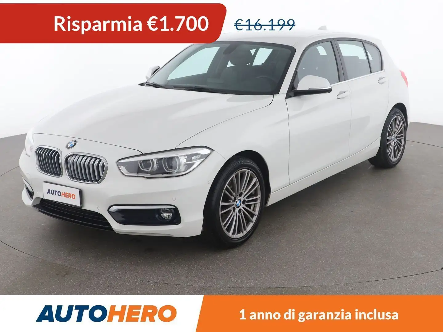 BMW 116 116d Urban White - 1