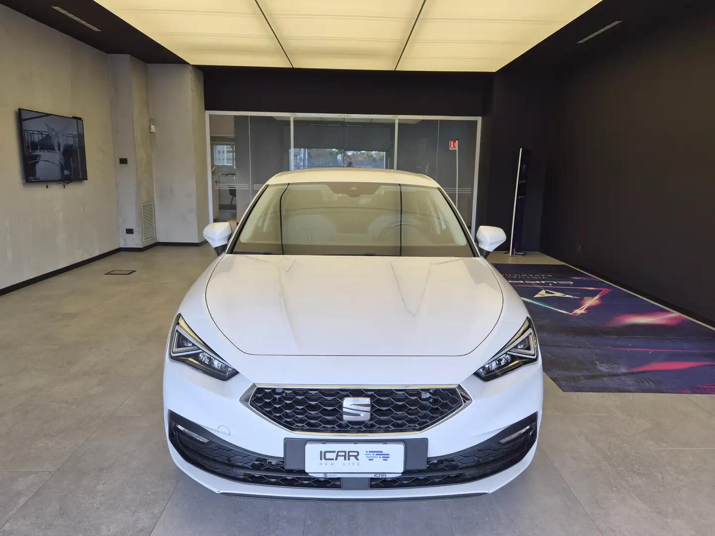SEAT Leon Leon IV 2020 2.0 tdi Business 115cv Bianco - 2