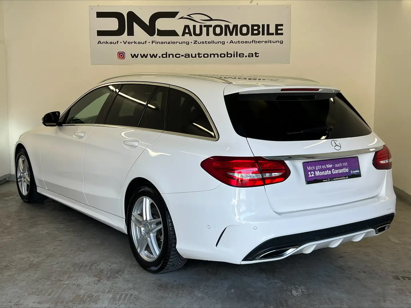 Mercedes-Benz C 180 T BlueTEC AMG Line Aut.*LED* Weiß - 2