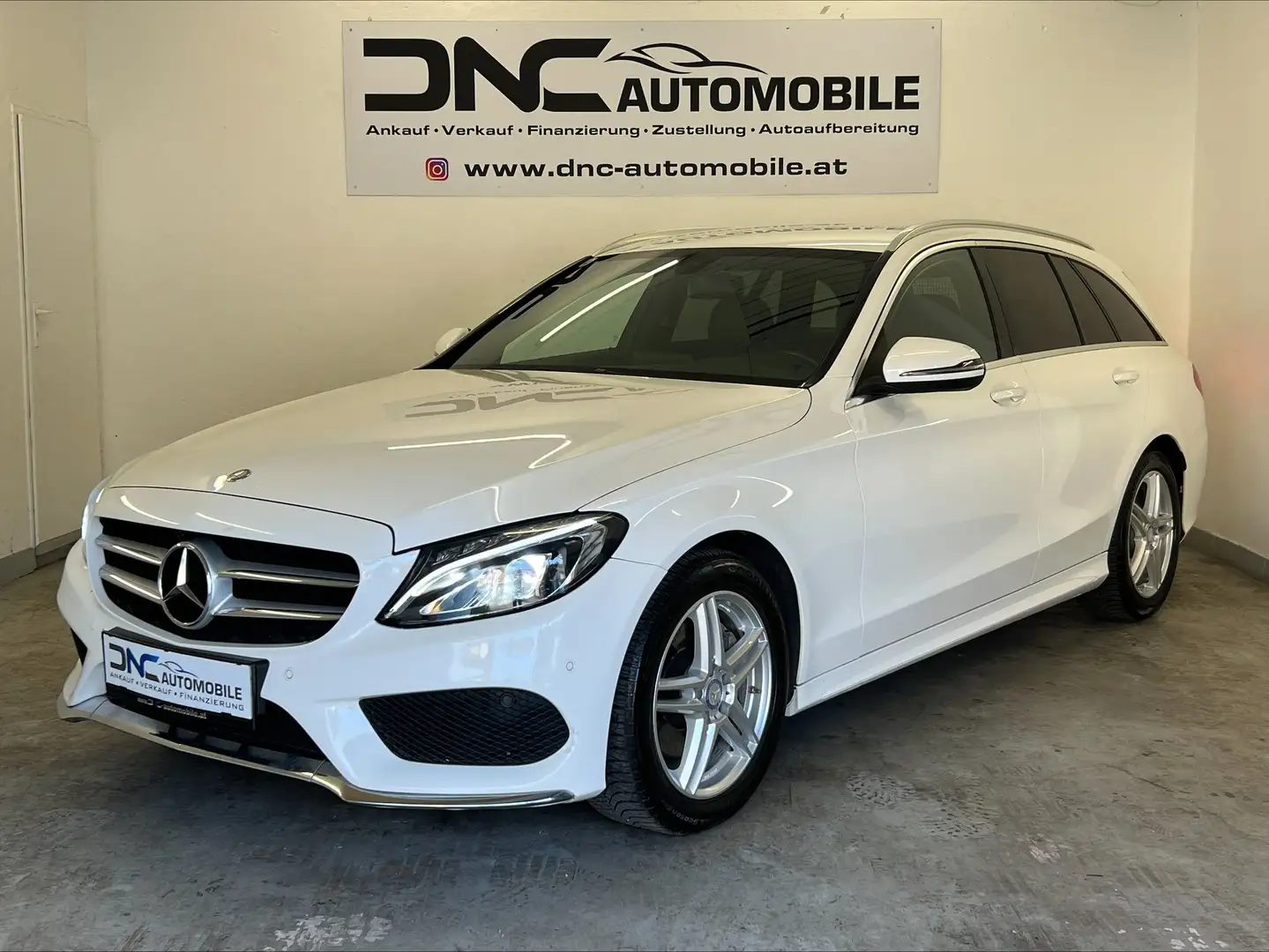 Mercedes-Benz C 180 T BlueTEC AMG Line Aut.*LED* Weiß - 1