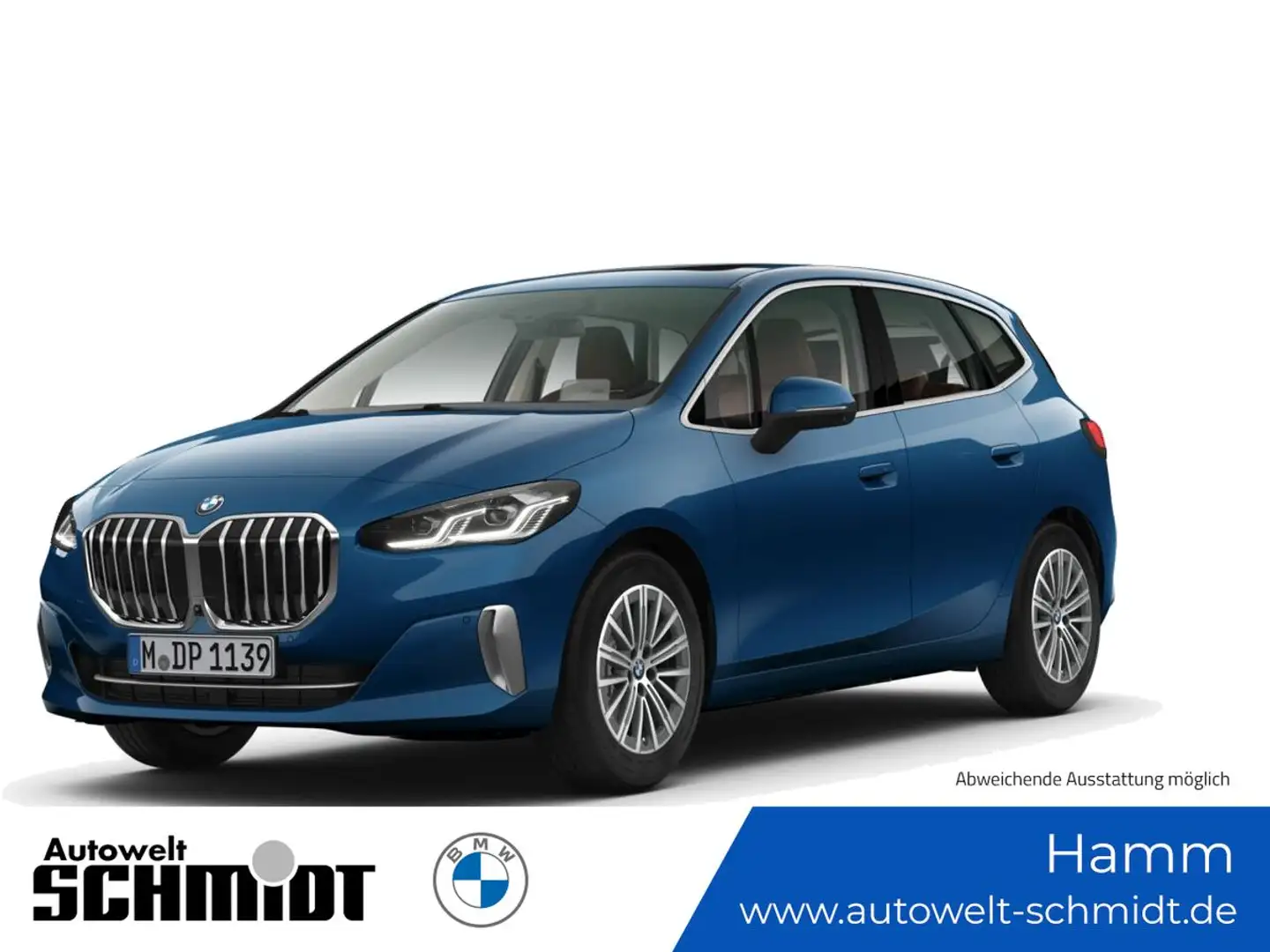 BMW 220 i Active Tourer Steptronic DCT Luxury Line Navi DS Bleu - 1